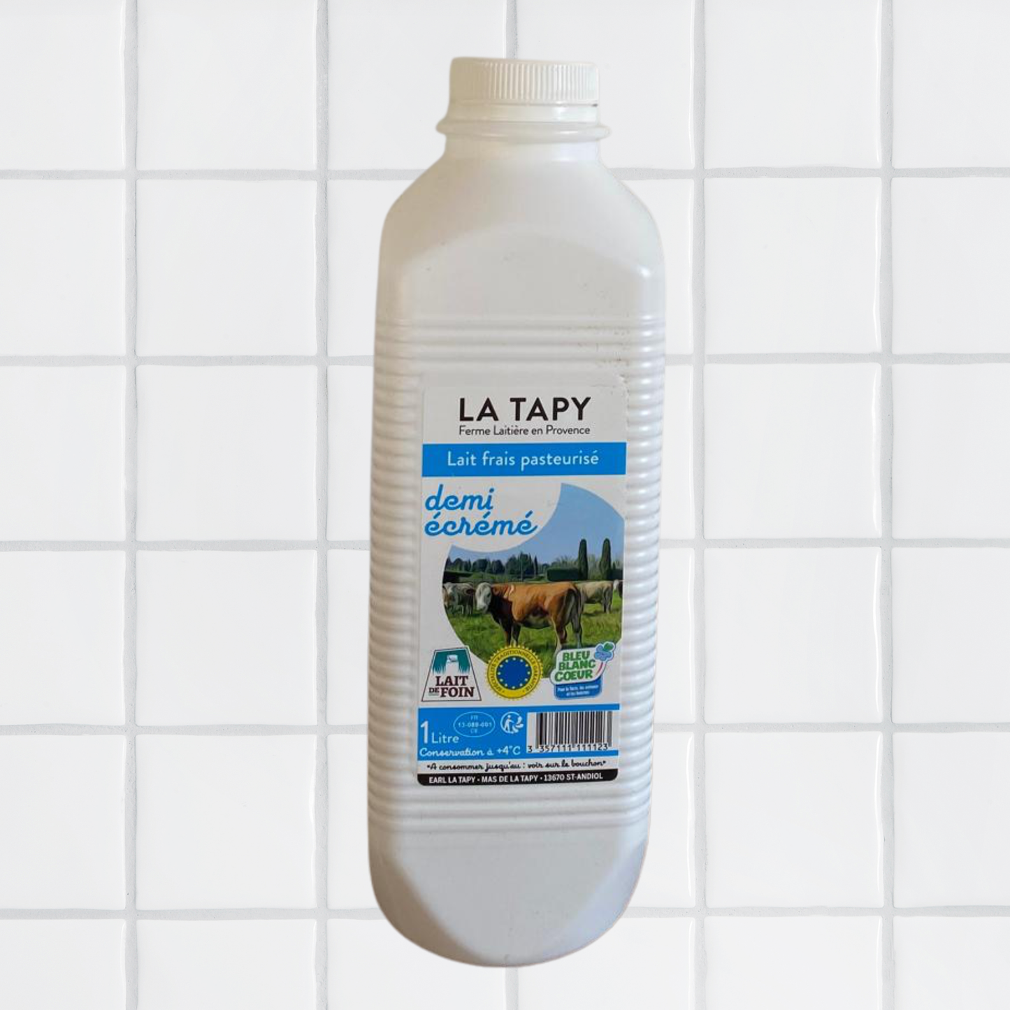 1L DE LECHE SEMIDESNATADA